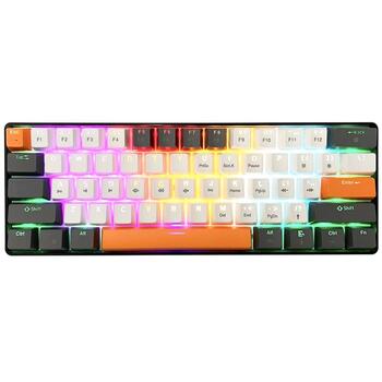 Media-Tech MT1258 Zone 61, механическая клавиатура, 61 клавиша, 19 режимов подсветки, anti-ghosting, USB-C, 1.6m (MT1258)