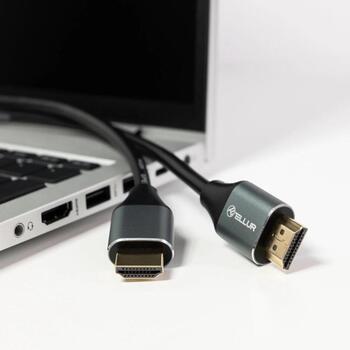Tellur высокоскоростной HDMI 2.0 кабель TLL312011, 300см, 18Гбит/с, 4K x 2K, 24K позолоченные разъемы, 3D, Ethernet, HDR, ARC (TLL312011)