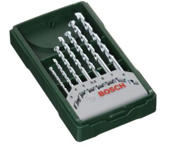 Urbju komplekts mūrim, HM, 7gab. 3-8mm, 2607019581, BOSCH (2607019581)