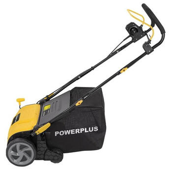 Скарификатор аэратор электрический 1600W 360mm травосборник 50L Желтый POWXG75160 Powerplus (POWXG75160)