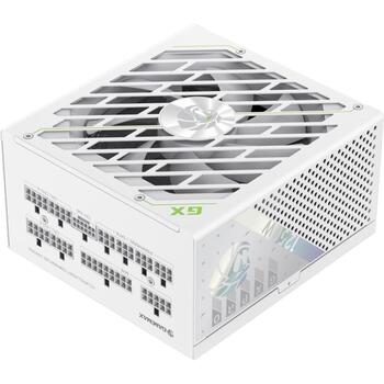 Gamemax barošanas bloks GX PRO 1250G WH, 1250 W, Zelta, Balts, Pilnībā modulārs (GX PRO 1250G WH)