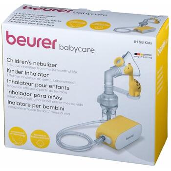 Beurer IH58 Kids небулайзер IH58KIDS, 0,25мл/мин, технология сжатого воздуха, от сети, для детей (IH58KIDS)