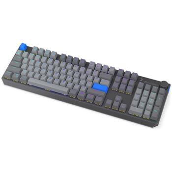 Endorfy Клавиатура EY5A129 Беспроводная, RGB LED подсветка, 104 клавиши, USB + RF беспроводной + Bluetooth (EY5A129)
