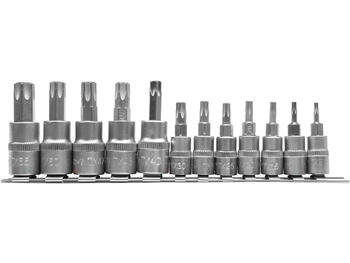 Набор бит-головок Yato YT-04331, 12 шт, Torx, 1/4