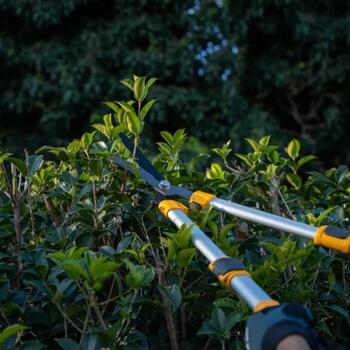 STIGA Telescopic Hedge Shears садовые ножницы для живой изгороди и кустов 695мм тефлоновое покрытие эргономичная ручка 2H1120001/ST1 (2H1120001/ST1)