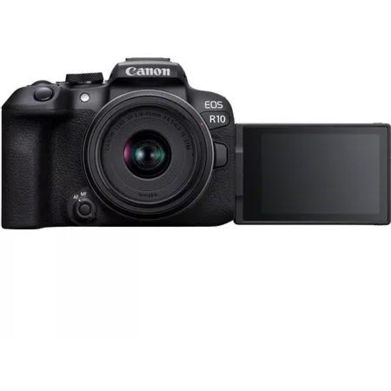 Canon D.CAM EOS R10 spoguļkameras korpuss 5331C003, 24.2 MP, ISO 32000, Wi-Fi, video ieraksts, CMOS, melns (5331C003)