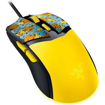 Razer Cobra RZ01-04650400-R3M1 spēļu pele, 8500 dpi, 6 pogas, optiskie slēdži Gen-3, Razer Chroma RGB, Pokémon Edition (RZ01-04650400-R3M1)