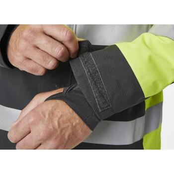 Helly Hansen Hi-vis куртка Alna 2.0 71195_369-L&HH, CL3, L, Helly Tech Performance, проклеенные швы, съемный капюшон, молнии YKK (71195_369-L&HH)