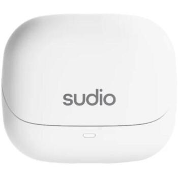 Sudio наушники C8 C8WHT, 13мм, 32Ω, 103дБ, Bluetooth 5.4, True Wireless, микрофон, шумоподавление, белый (C8WHT)