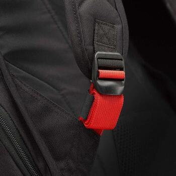 Case Logic Mugursoma DLBP114 BLACK, 12.69l, 35.8cm, poliesters, melna, pret skrāpējumiem, sānu kabata (DLBP114 BLACK)