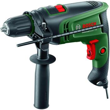 Bosch UniversalImpact 730 Ударная дрель, 0603313420, 730 Вт, 17 Нм, 50-3200 об/мин, 48000 уд/мин, 14 мм бетон, 30 мм дерево (0603313420)