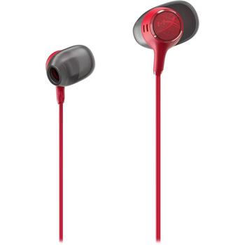HyperX Cloud Earbuds III BN7S0AA austiņas, 3,5 mm, 14 mm skaļruņi, vadu mikrofons, sarkanas (BN7S0AA)