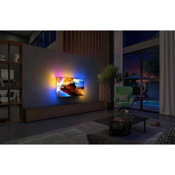 Philips televizors 55OLED761/12, 55 collas, 4K UHD OLED, 120 Hz, Ambilight, Dolby Vision, Dolby Atmos, Titan OS (55OLED761/12)