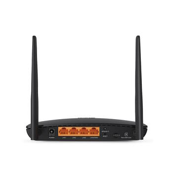 TP-Link маршрутизатор Archer MR202, AC750, 4G LTE, 750 Mbps, 2.4/5 GHz, 3x LAN, 1x LAN/WAN, Nano SIM, 2 антенны (ARCHER MR202)