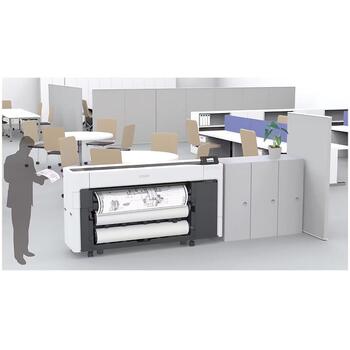 Epson SureColor SC-T3700DE широкоформатный принтер, C11CH80302A0, 2400 x 1200 DPI, 6 цветов, A1 (594 x 841 мм), Wi-Fi, 130 м2/час (C11CH80302A0)