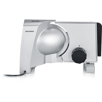 Severin Нож для нарезки AS 003917, 130W, 0-23mm, нержавеющая сталь, съемный нож, гигиеническая очистка (AS 003917)