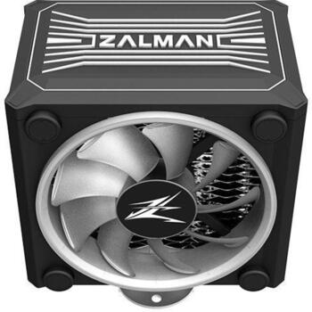 Zalman Dzesētājs CNPS16X Black, 120mm, 4D dizains, 1500 RPM, 27 dB, 49 cfm, 4 siltuma caurules, PWM atbalsts (CNPS16X Black)