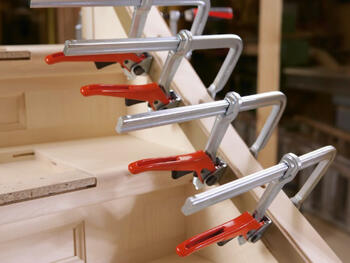 Bessey Līmspīles GSH60, 60mm, 60mm, 5000N, 300mm, 80mm, ātrās atbrīvošanas mehānisms, ergonomisks rokturis (GSH60)