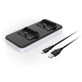 Subsonic Зарядная станция SA5608, для 2 контроллеров, USB подключение, противоскользящие ножки, USB кабель (SA5608)