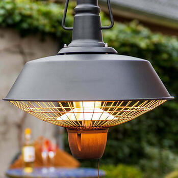 Infrasarkanais sildītājs 2100 W karināms pie griestiem terasēm „Indus Bright Hanging” RSH16 Sunred (RSH16)