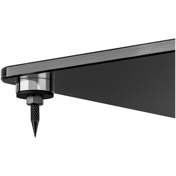 Sbox Подставка для динамика SB-76L, SB-76L, 300x300x765mm, 25kg, черный с мелкой текстурой, закаленное стекло, сталь, пластик (SB-76L)