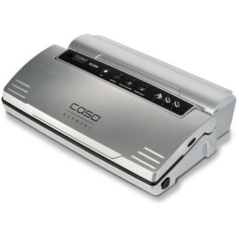 Caso VC200 vakuuma iepakošanas iekārta, 01390, 120 W, 30 cm, temperatūras kontrole, sudraba (01390)