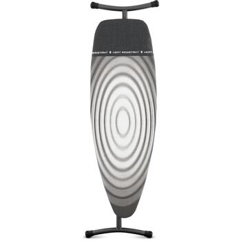 Brabantia Titan Oval gludināmais dēlis 345647, 135x45cm, 61-102cm, tērauda rāmis, kokvilnas pārvalks (345647)