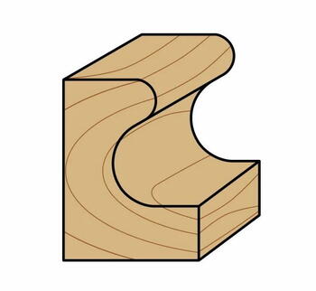 Cmt Frēzes asmens K955-380, 38,1mm, 20,7mm, 55,4mm, 8mm, 2, HW, koks (K955-380)