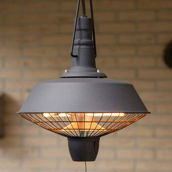 Infrasarkanais sildītājs 2100 W karināms pie griestiem terasēm „Indus Bright Hanging” RSH16 Sunred (RSH16)