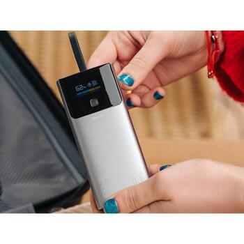 Tracer Lādētājs TRABAT47642, 10000 mAh, 22,5 W QC, 20 W PD, 1 x USB-A, 1 x USB-C, 3 uzlādes savienojumi, 4 šūnas (TRABAT47642)