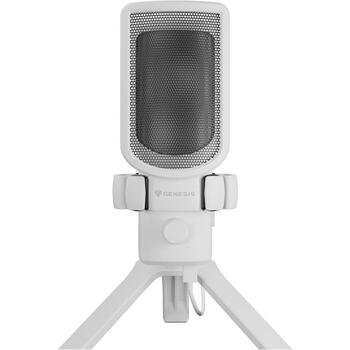 Genesis Radium 250 NGM-2353, kondensatora mikrofons, USB-C, -40 dB, 50-16 kHz, kardiīds, RGB, trokšņu samazināšana (NGM-2353)