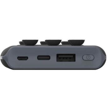 Denver Power Bank PBQ-10001 117140000300, 10000mAh, 5V 2A, 2 x 5V 2.4A, USB-C, MicroUSB, LED индикатор (117140000300)