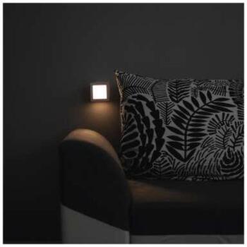 Emos LED Ночник P3316, 230V, 0,4W, 5 lm, теплый белый, фото датчик, автоматическое включение/выключение (P3316)