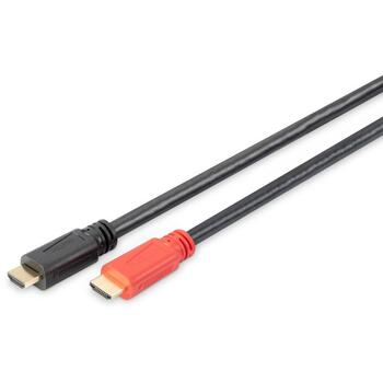 Digitus HDMI кабель с усилителем сигнала DB-330118-100-S, 10 м, активный кабель, поддержка 4K30Hz (DB-330118-100-S)