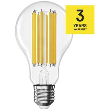 Emos LED лампа FILAMENT A70 ZF5D82, 18 W, 230 V, 2452 lm, 2700 K, E27, 360°, 8 чипов, класс D (ZF5D82)