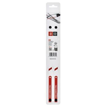 Kreator metāla zāģa asmens KRTH80604, 300mm, 24 TPI, HCS, 2 gab, 12.5mm, 0.60mm (KRTH80604)