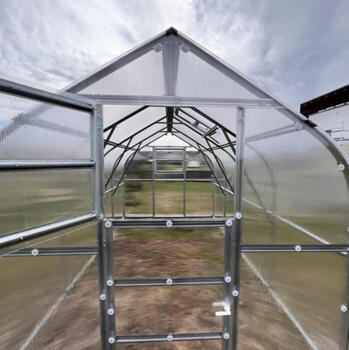 Siltumnīca KLASIKA DROP 2,5x4m ar 4mm polikarbonāta KLASIKA GREENHOUSE (2504004D)