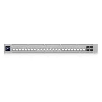 Ubiquiti UniFi Pro HD 24 Управляемый коммутатор USW-Pro-HD-24, 115 Gbit/s, 230 Gbit/s, 22x2.5G RJ-45, 4xSFP+, 1U, серый (USW-Pro-HD-24)