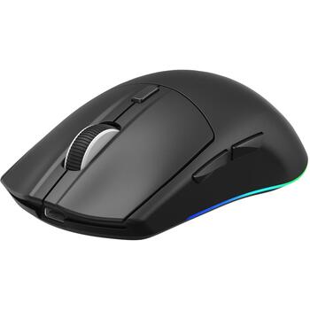 White Shark CADOR-B WGM-5020 игровая мышь, 6 кнопок, 6400-10000 DPI, 1000 Гц, BT/2.4GHz/провод, RGB, 500 mAh, 69 г (CADOR-B)
