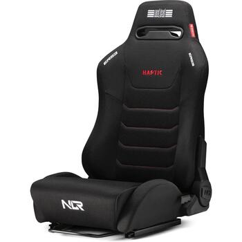 Next Level Racing sacīkšu simulatora krēsls ERS3 NLR-E066, 62 cm, 58 cm, 92 cm, 150 kg, suede, poliuretāna āda (NLR-E066)