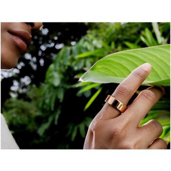 Ultrahuman viedgredzens Ring Air UHRA-AG-09, 9. izmērs, bioniskais zelts, Bluetooth 5.0 BLE, iOS un Android (UHRA-AG-09)