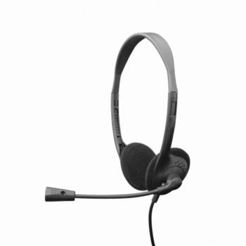 Sbox Провода наушники HS-707, 20Гц - 20кГц, 32Ω, 60дБ, 40мм, USB 2.0, 1.5м, встроенный микрофон, управление громкостью (HS-707)