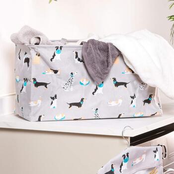 Beldray Корзина для белья LA032142DFEU7, 40л, 29.8x26x55см, складная, многофункциональная (LA032142DFEU7)