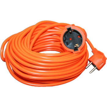 Pagarinātājs elektroierīču pieslēgšanai 30m bez zemējuma 2x1.0mm² 9023891 BESK (9023891)