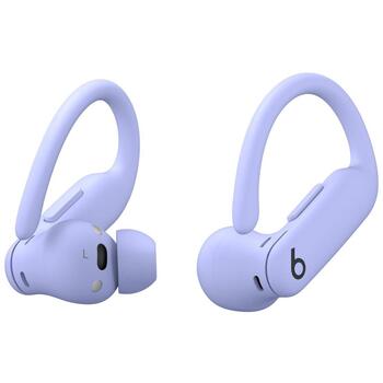 Beats bezvadu austiņas Powerbeats Pro 2 MX753ZM/A, hipervioleta, Bluetooth, aktīvā trokšņu slāpēšana, 45h, 3 mikrofoni, ausu āķi (MX753ZM/A)