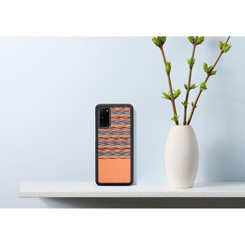 Man&Wood чехол M6542B, 6.2, совместим с Samsung Galaxy S20, дерево, поликарбонат, с изображением (M6542B)