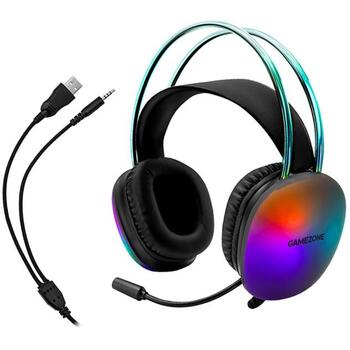 Tracer Наушники TRASLU47524, 110dB, 32Ω, 2m, 20Hz-20KHz, RGB подсветка, плетеный кабель, гибкая дужка (TRASLU47524)