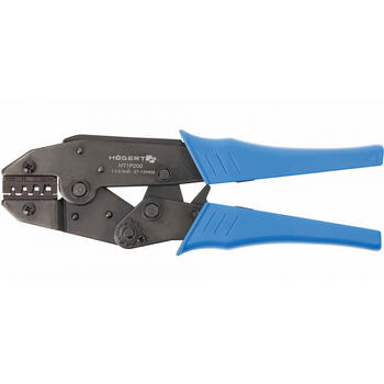 Hogert HT1P200 gofrēšanas knaibles, 0.1-2.5mm², 225mm, ergonomisks rokturis, pašpievelkošas (HT1P200)