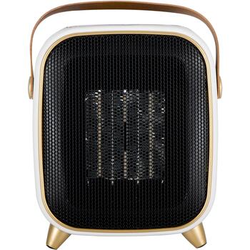 Adler keramiskais ventilatora sildītājs AD 7762, 1000W, 2 līmeņi, 1-12h taimeris, LED vadības panelis, 15-45°C, balts (AD 7762)