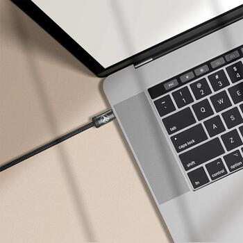 Tellur Minimalist USB-C uz USB-C kabelis TLL155801, 240W, 2m, melns, 48V/5A, 480 Mbps, 2 porti, USB-C vīriešu savienotāji (TLL155801)